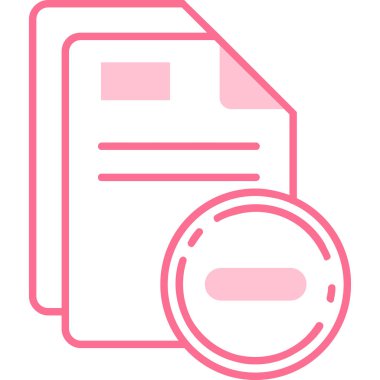 Dosya. Web simgesi basit illüstrasyon