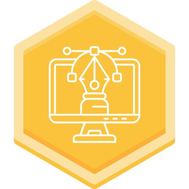 Ağ web simge vektör çizim