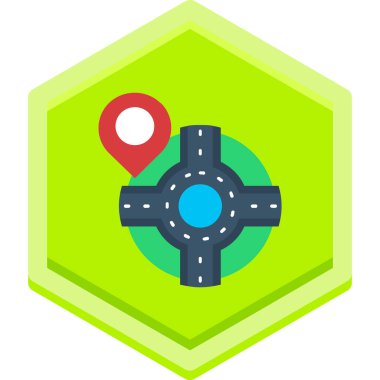 Harita gezinme konumu simgesi - taslak biçimi