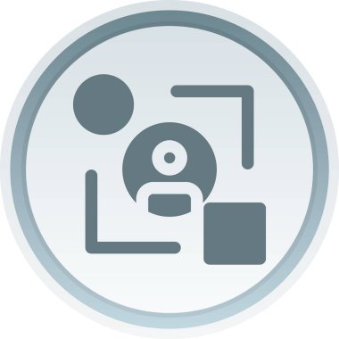 Modern b 'nin vektör illüstrasyonu eksik simgesi