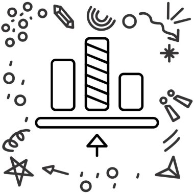 bir binanın satır simgesi