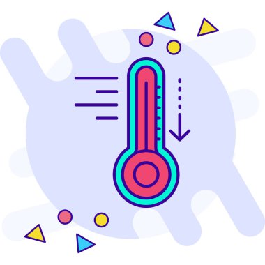 sıcaklık soğuk simgesi