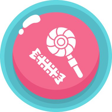 Hayran. Web simgesi basit illüstrasyon