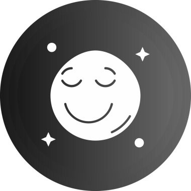 Yıldızlı bir uydunun vektör çizimi