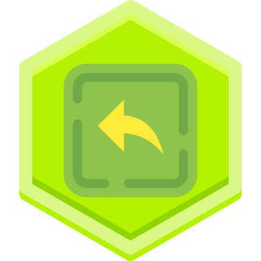 ok simgesi vektör illüstrasyonu