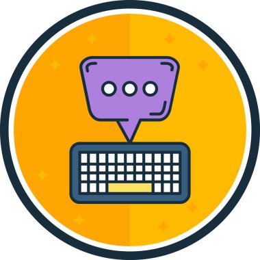 Modern eğitim ikonunun vektör illüstrasyonu