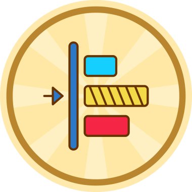 - Şeker. Web simgesi basit illüstrasyon