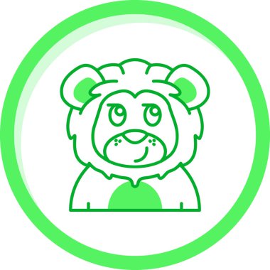 kızgın emoji simgesi, basit vektör illüstrasyonu