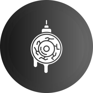 Bomba. Web simgesi basit illüstrasyon