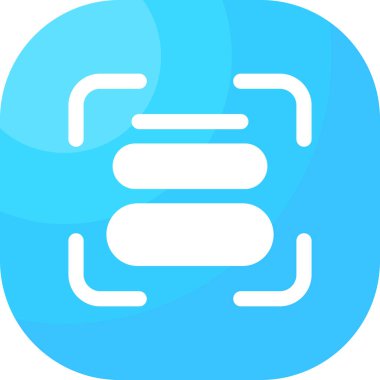 veri sunucusu ağ simgesi düz biçimli