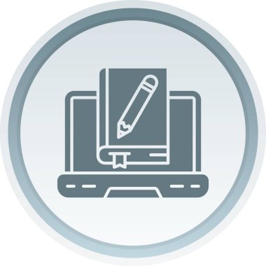 Modern simgenin vektör illüstrasyonu