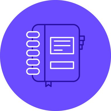 Belge simgesinin vektör illüstrasyonu