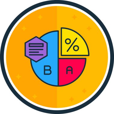 İş. Web simgesi basit illüstrasyon