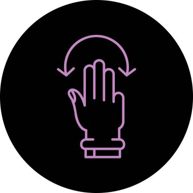 Çemberli ve işaretli bir el.