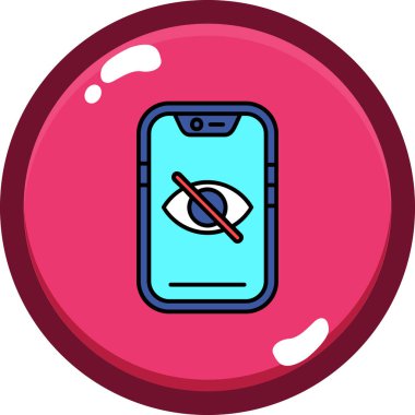 Telefon simgesi vektör illüstrasyonu