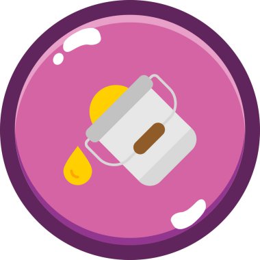 boya fırçası vektör simgesi