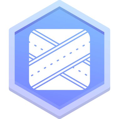 Modern bir simgenin vektör illüstrasyonu