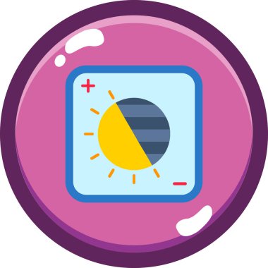 oyun simgesi vektör çizimi