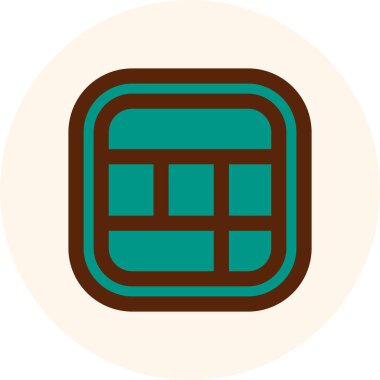 kahve ikonu vektör illüstrasyonu