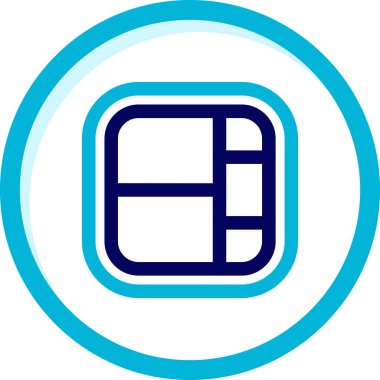 Seo modern simgesinin vektör çizimi güzel ve pazarlama