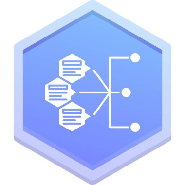 Veri merkezi. Web basit simgesi