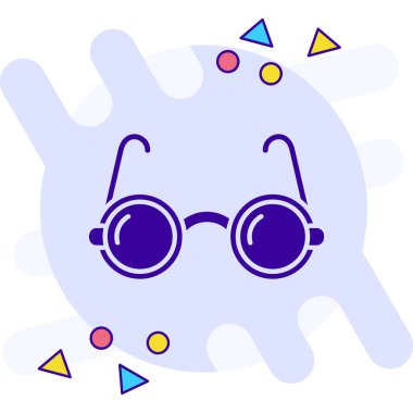 göz küresi simge vektör çizim