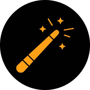 Bir kalem simgesinin vektör illüstrasyonu