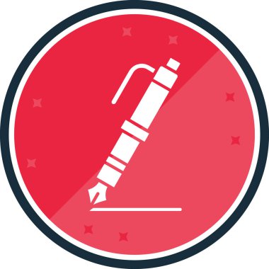 Modern bir tasarım simgesinin vektör illüstrasyonu