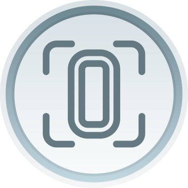 Kişisel bilgisayarın 1 numaralı vektör simgesi