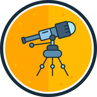 Uydu. Web simgesi basit illüstrasyon