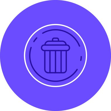 vektör çöp kutusu ico