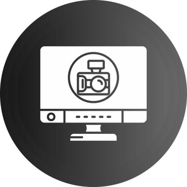 Vektör illüstrasyonu, simge ögesi arkaplanı