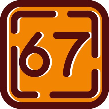 Web ve mobil için vektör simgesi