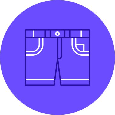 Web, mobil ve bilgi grafikleri için vektör kısaltmaları simgesi