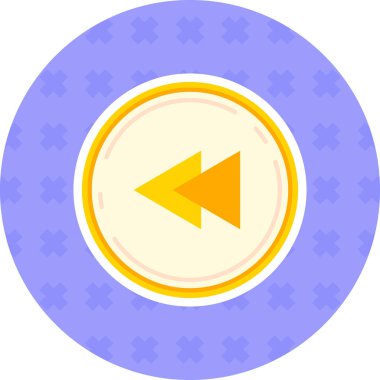 video. Web simgesi basit illüstrasyon