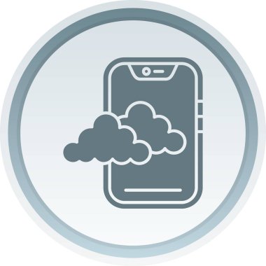 gezici bulut hesaplama simgesi doldurulmuş ana hatlar biçiminde