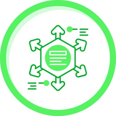 seo modern simgesinin vektör illüstrasyonu