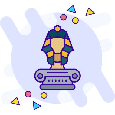 Ödül Simgesi. Vektör İllüstrasyonu