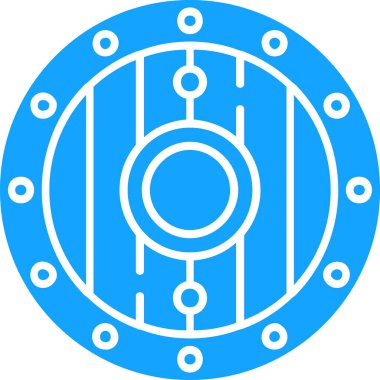 Hedef. Web simgesi basit illüstrasyon