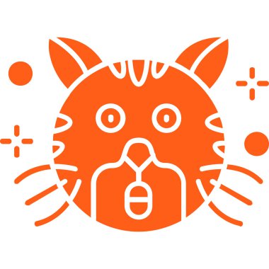 hayvan kedi rengi simgesi