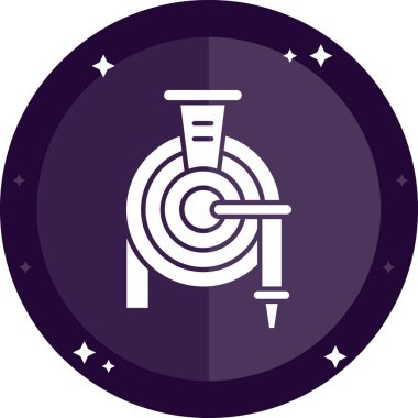 Bir pusulanın vektör illüstrasyonu