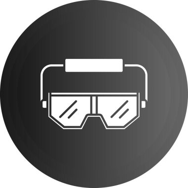 vr simgesi, beyaz arkaplanda siyah web sitesi simgesi