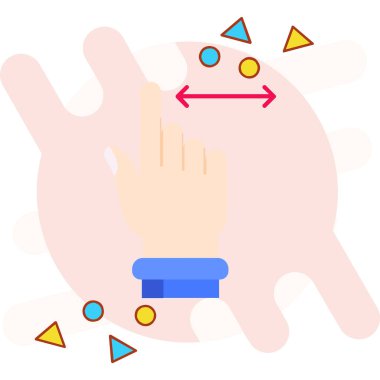 El yıkama elleri simgesi - taslak biçimi