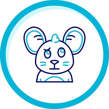 Hayvan fare. Web simgesi