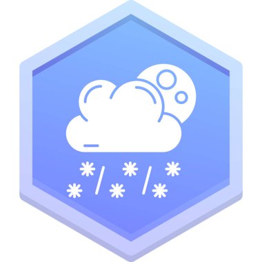 Moda tarzında izole edilmiş hava simgesi