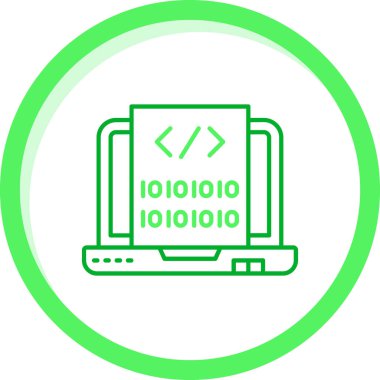 dizüstü bilgisayar simgesi vektör çizimi