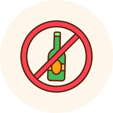 bira alkol vektör simgesi modern basit illüstrasyon