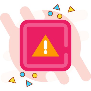 Ünlem işareti. Uyarı işareti