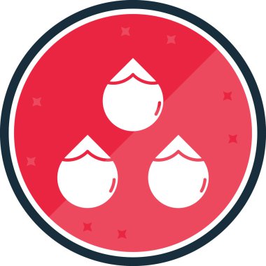 Gıda simgesinin vektör illüstrasyonu