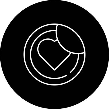 Gıda simgesinin vektör illüstrasyonu